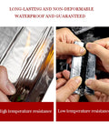 Hands demonstrating the flexibility and durability of Built Different Roof Underlayment Roll With Ice And Water Shield.