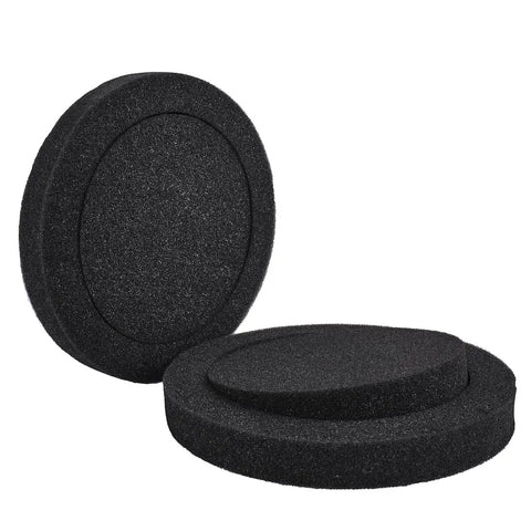 Top Shelf 6.5 Inch Speaker Foam Rings For Car Doors - Killer Smooth Soundproof Baffle Spacer Set with heavy duty rubber gaskets.