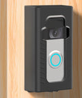 Adhesive Mount For Video Doorbell No Drill Installation, 360 Degree Full Coverage Protection, Hidden Security Screw visible