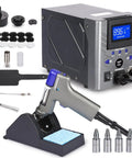 Beast 110W Desoldering Station with four nozzles and tiltable display for multilayer PCB desoldering and fast solder removal