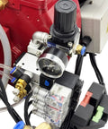 Heavy Duty Industrial Waste Oil Burner Slick Air Atomizing Design Automatic Ignition control panel and valves for high output heater