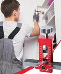 Cabinet Door Jig And Installation Tools Kit For Pros And DIY Woodworkers Multi Functional Woodworking Guide in use