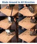 Universal Steel Coping Foot For Jig Saws Delivers Dead On Bevel Cuts And Smooth Curved Molding Tracing Without Pesky Jigs in action.