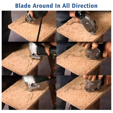 Universal Steel Coping Foot For Jig Saws Delivers Dead On Bevel Cuts And Smooth Curved Molding Tracing Without Pesky Jigs in action.