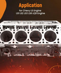 Application illustration for 38 Inch Cam Bearing Installation and Removal Tool for Chevy GM LS Engines LS1 LS2 LS3 LS6 LQ9