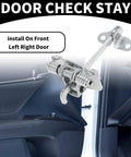 Peugeot Door Hinge Check Strap Kit for Expert 1995 2007 and 806 1994 2002, metal hinge with soft close dampening