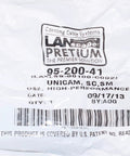 Corning Unicam SC OS2 singlemode fiber optic connector packaging label, 1 qty