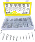 Do It All Cotter Pins And Hair Pins Kit 300 Pcs Zinc Plated Steel Fastener Set In A Handy Plastic Box Multiple Sizes For Auto Home And DIY Repairs