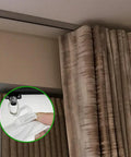 20 Pcs Curtain Track Rollers And Hooks Set, Quiet Plastic Wheel Glide, Heavy Duty Durable Rollers For Black Curtain Rails, Waterproof Rustproof Long Lasting Smooth Operation on ceiling track