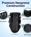 Golf Wrist Training Aid Wrist Brace with breathable neoprene, adjustable buckle, and stiff support for clean swings.