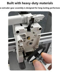 Hardened Steel Extruder Gear Kit With DLC Coated Shaft For A1 And A1 Mini 3D Printers being installed into printer