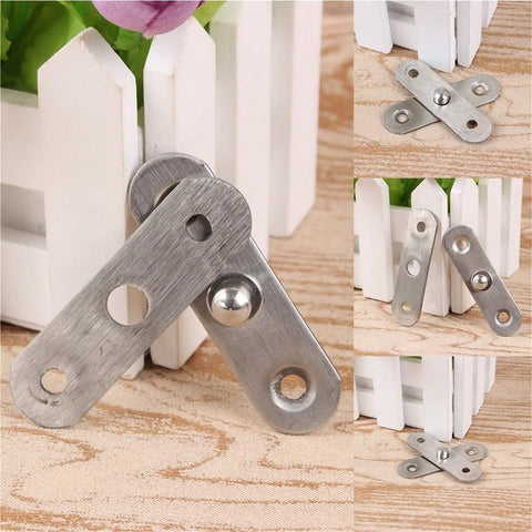 360 Degree Stainless Steel Door Pivot Hinge For Cabinets And Folding Doors Hidden Rotary Hardware on wood surface