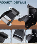 Heavy Duty Rear Leaf Spring Shackles And Hanger Bracket Repair Kit Fits Ford Ranger 1986 2011 And Mazda B2300 B3000 B4000 B2500 1994