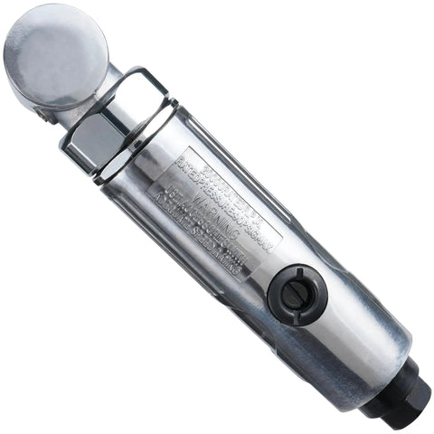 Top Notch Quarter Inch Angle Pneumatic Die Grinder Featuring Slick 90 Degree Head And Killer Variable Speed Control for precision grinding.