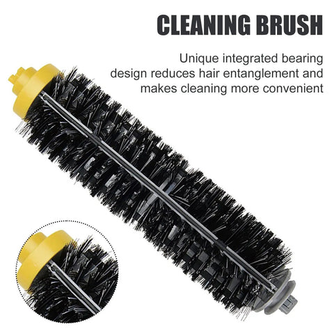 Replacement Brush Rollers And Side Brush Kit For Roomba 600 And 500 Series Vacuum Cleaners Fits Models 595 610 620 630 635 650 655 660 665 671 680 690 695 Easy Install Replenishment Set For Deep Edge Cleaning And Keeps Floors Fresh