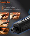 Close-up of Heavy Duty Workhorse Die Grinder with interchangeable collets, showing variable speed for versatile rust removal and polishing.