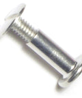 Badass Aluminum Screw Posts With Screws Half Inch Thick And Slick Drop In Bulky Pack Of Ten Hella Sturdy Binding Hardware close-up view