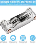 3-in-1 stainless steel thread pitch gauge with locking screw; metric 60°, Whitworth 55°, SAE 60°