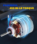 X Axis Power Feed For Milling Machines With Beefy 450 Inch-Lbs Torque, 0-200 RPM, 110V Benchtop Mill Drive motor