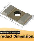 Replacement Knife Cutter A22 for A333 Steel Strapping Tool, Durable Blade, Fits All A333 Tool Models, Easy Install, Reliable Spare Part for Strapping, Packaging, and Box Securing Jobs, 0.94 x 0.51 x 0.16 in