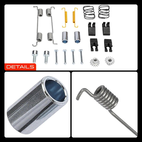 Top Notch A-Premium Rear Side Drum Brake Hardware Kit For Subaru Crosstrek Forester Impreza XV With 169 2 X 31mm Brakes Fits Years 2011 To 2022 Durable Essential Part No 18 Inch Wheels, spring and clip set