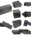 Leveling Small Wedge Set for Furniture, hard plastic leveling fittings for doors and floors, high load capacity, 50 pieces