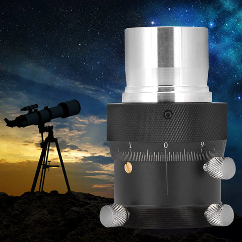 1.25 Inch Helical Focuser For Telescopes With 10mm Focusing Stroke And 0.05mm High Precision Fine Tuning Aluminum Alloy Build