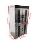 80 Layer Food Dehydrator Dryer Machine for Fruits Vegetables Meat Fish Herbs Nuts and More 6000W 220V stainless steel cabinet with dimensions