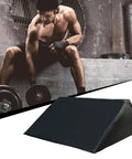 Ergonomic Black Curl Pad for Home Gym space-saving bicep support with adjustable foam comfort and multi-function use