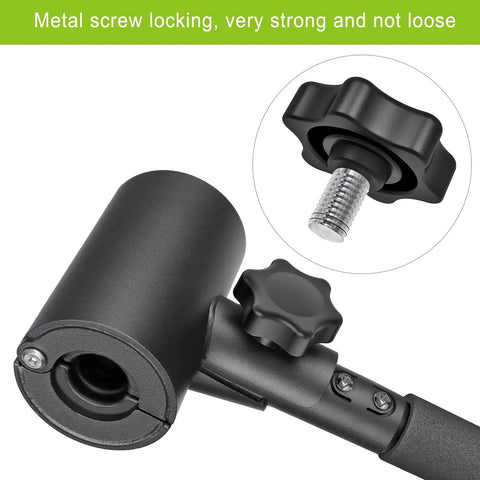 Metal locking mechanism for Turn Your Dumbbells Into A Barbell With This Adjustable EZ Curl Bar Adapter