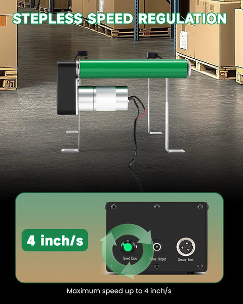 39 Inch Belt Conveyor With Sensor And Variable Speed, Desktop PVC Conveyor For Packaging Line with stepless speed control
