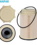 Diesel Fuel Filter Water Separator Kit For Ram 2500 3500 4500 5500 6.7 Cummins Diesel 2019 2020 2021 2022 2023 2024 Dodge Ram 6.7 Replacement With 68157291AA 68436631AA shown in detail with components.