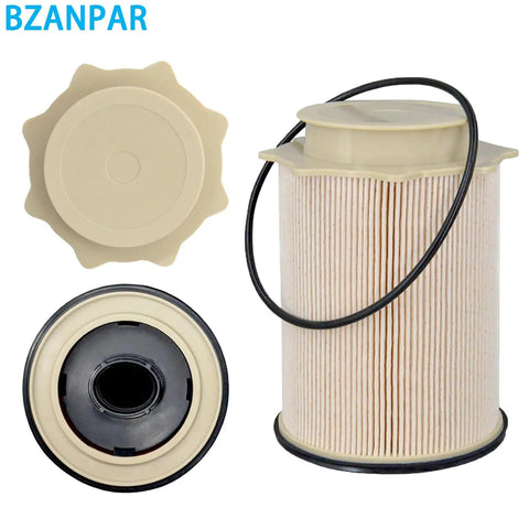 Diesel Fuel Filter Water Separator Kit For Ram 2500 3500 4500 5500 6.7 Cummins Diesel 2019 2020 2021 2022 2023 2024 Dodge Ram 6.7 Replacement With 68157291AA 68436631AA shown in detail with components.