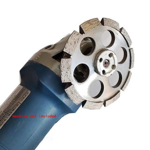 V Shaped Diamond Grooving Wheel For Concrete And Stone Saw Blade With Precision Slotting And Floor Grooving Tool 125X10X22.23MM