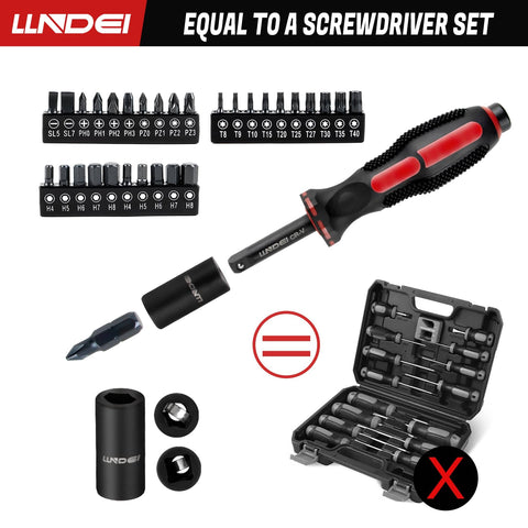 Must Have Forty Eight Piece One Quarter Inch Mini Socket Ratchet Set With Seventy Two Teeth Ratchet, metric sockets, bits, drill adaptor, case