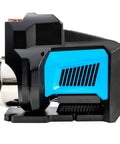 Side view of Powerful 750W Whole House Water Pressure Booster Pump with smart variable speed and constant pressure.