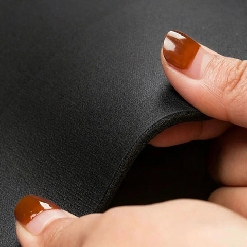 Non Slip Vibration Mat For Home Gym Machines Heavy Duty Shock Absorbing Floor Pad For Vibration Plate Workouts Keeps Your Machine From Slipping And Reduces Noise While Protecting Floors And Carpets On Most Platform Machines Black