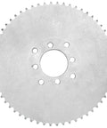 Durable 420 Chain Rear Sprocket 60 Tooth 54mm Center Hole Drive Gear For Dirt Bike Pit Bike ATV Quad Go Kart Buggy Mini Bike Apollo Off Road Motorcycle Replacement Parts Beefed Up Heavy Duty Performance Upgrade, silver steel sprocket