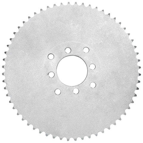 Durable 420 Chain Rear Sprocket 60 Tooth 54mm Center Hole Drive Gear For Dirt Bike Pit Bike ATV Quad Go Kart Buggy Mini Bike Apollo Off Road Motorcycle Replacement Parts Beefed Up Heavy Duty Performance Upgrade, silver steel sprocket