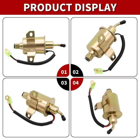 Electric Fuel Pump For Onan Cummins 4000 4KW Microlite MicroQuiet Generator Replacement Replaces A029F889 149-2311 12V