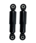 Beefed Up Heavy Duty Cab Shock Absorber Set For Peterbilt 357 367 375 376 377 378 379 386 388 389 2 Pack Replacement For Gabriel 83008 Monroe 66145 Compatible With Peterbilt Truck Cabs, black pair front view