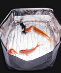 Heavy Duty Waterproof Roofing Tape Roll For Asphalt Shingle Repair used in a reflective pond with koi fish swimming.
