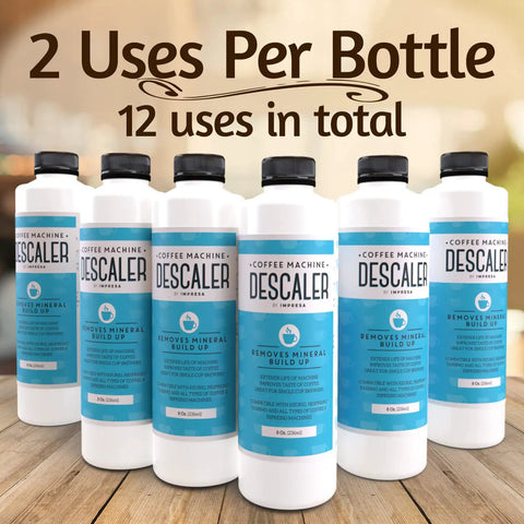 Top Notch Coffee Machine Descaler For Keurig And Most Single Serve Espresso Makers 6 Pack 12 Uses Made In The USA Safe Yet Powerful Formula