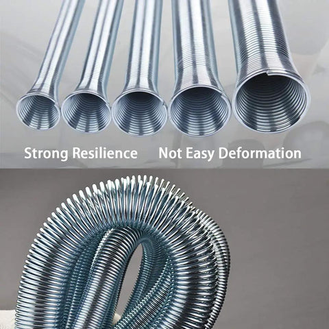 Five In One Tubing Bender Kit For 1/4 Inch 5/16 Inch 3/8 Inch 1/2 Inch And 5/8 Inch OD Tubing, spring steel tubes shown