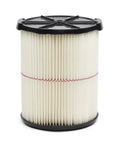 Genuine General Purpose Wet Dry Vacuum Replacement Filter For 5 To 20 Gallon Shop Vacs shown with Qwik Lock system