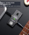 Guitar Looper Pedal With 5 Minute Loop Time Ultra Compact Aluminum Build Dope 24-Bit Uncompressed Audio on black surface