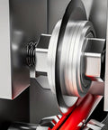 Close-up of the Gypsyfy Manual Wire Stripping Machine for Copper Cable Peeling with adjustable blade and copper wire.
