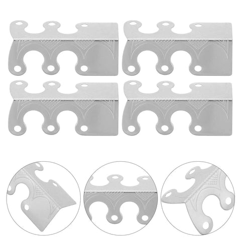 Heavy Duty Metal Corner Protectors Set For Jewelry Boxes Tables And Trunks Easy Install Antique Edge Guards Vintage