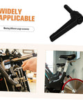 4 Pack Alloy Clamping Lever Handles With Quick Release, Lightweight Screw Grip For Machines, Woodworking And DIY Projects, Secure Locking System For Stable, No Fuss Tight Adjustments, black alloy lever close-up