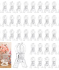 Transparent Balloon Arch Clips 3.5 Inch Heavy Duty Spring Clamps Pack Of 40 displayed with a balloon arch setup.